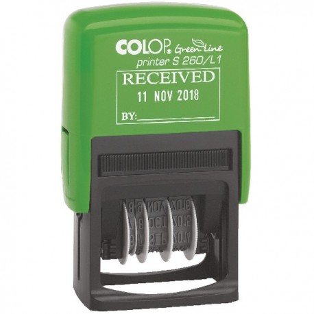 Colop S260/L1 Dater Stamp Received