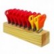 Westcott Scissors Wooden Block 112TIDYC