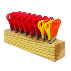 Westcott Scissors Wooden Block 112TIDYC