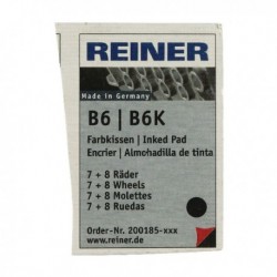 Colop Reiner B6/8K Repl Black Pad Pk2