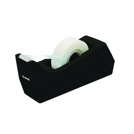 Scotch Tape Dispenser Black C38