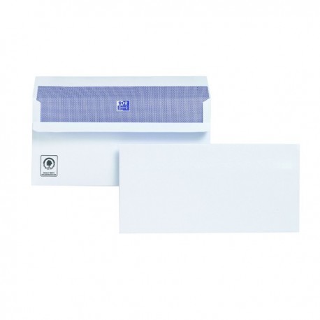 Plus Fabric DL Env Self Seal White Pk500