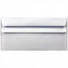 White DL S/Seal Envelopes Pk1000