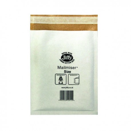 Jiffy Mailmiser 140x195 White Pk100