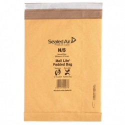 MailLite Postal H/5 Gold Padded Bag Pk50
