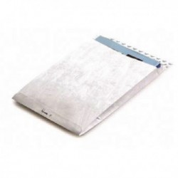 Tyvek B4A Env Gusset Peel Seal Wht PK100