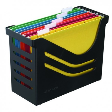 Jalema Recycled Office Box 5 Files Black