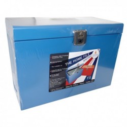 Cathedral Metal File Box HO FS Blue