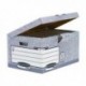 Fellowes Grey Fliptop Storage Box Pk10