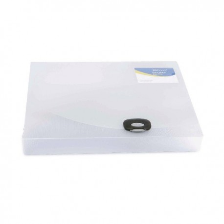 Rapesco Rigid Boxfile 40mm A4 Clear