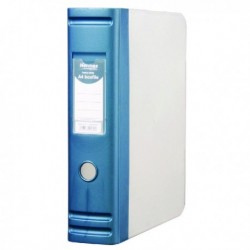 Hermes Hvy Duty 2D Ring Box File A4 Blue