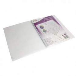Snopake Superline Pres Bk 20Pkt A4 Clear