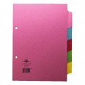 Concord 5-Part Index Divider A5 Asstd
