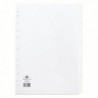 Concord 5-Part Subject Divider Wht A4