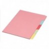 A4 Multi-Colour 5-Part Manilla Divider