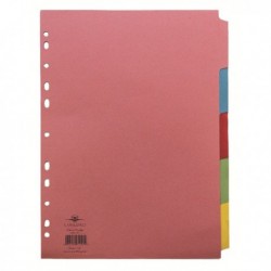 Concord 5-Prt Subject Divider A4 Asstd
