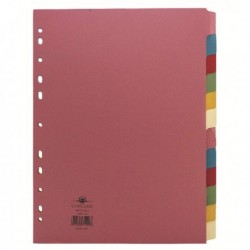 Concord 12-Part Subject Divider A4 Astd