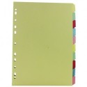 A4 Manilla 10-Part Multi-Colour Divider