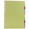 A4 Manilla 10-Part Multi-Colour Divider