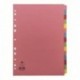 Concord 15-Part Subect Divider A4 Astd