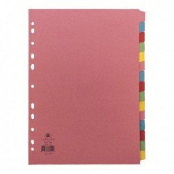 Concord 15-Part Subect Divider A4 Astd