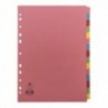 Concord 15-Part Subect Divider A4 Astd