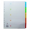 Concord Index 1-5 A4 Ex Wide Multi Tab