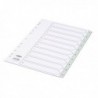 Concord 1-10 Index PP A4 Grey