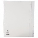 White A4 1-5 Polypropylene Index