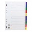 Concord 1-10 Index Multicolour A4