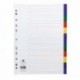 Concord 12-Part Multicolour Index A4