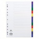 Concord 1-12 Index Multicolour A4
