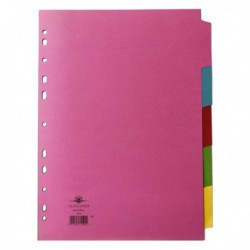 Concord 5-Part Subject Divider A4 Pk5