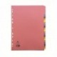 Concord 20-Part Subject Divider A4 Asstd