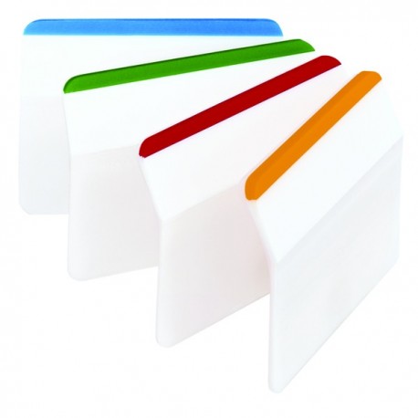 Post-it Durable Filing Tab Flat Pk24