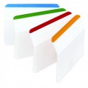 Post-it Durable Filing Tab Flat Pk24