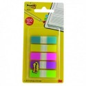 Post-it Prtble Small Index 12mm Asstd