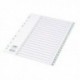 Concord 1-20 Index PP A4 Grey