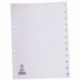 White A4 1-12 Index Dividers