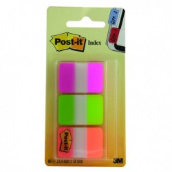 Post-it Strong Index Pink/Grn/Orange