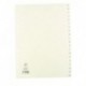 White A4 A-Z Polypropylene Index
