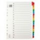A4 Mylar A-Z Multi-Colour Index