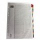A4 Mylar 1-31 Multi-Colour Index