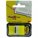 Post-it Index Tab 25mm Yellow Pk12