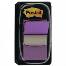 Post-it Index Tab 25mm Purple Pk12