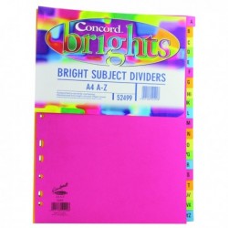 Concord 20-Pt A-Z Divider Asd A4 P10
