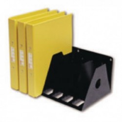 Rotadex Black 7-Pt A4 Ring Binder Rack