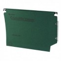 Rexel Crystalfile 30mm Lat File Grn Pk25