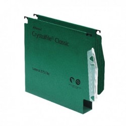 Rexel Crystalfile 30mm Latrl File Gn P50