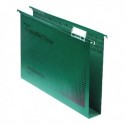 Rexel Crystalfile 30mm Latrl File Grn P25